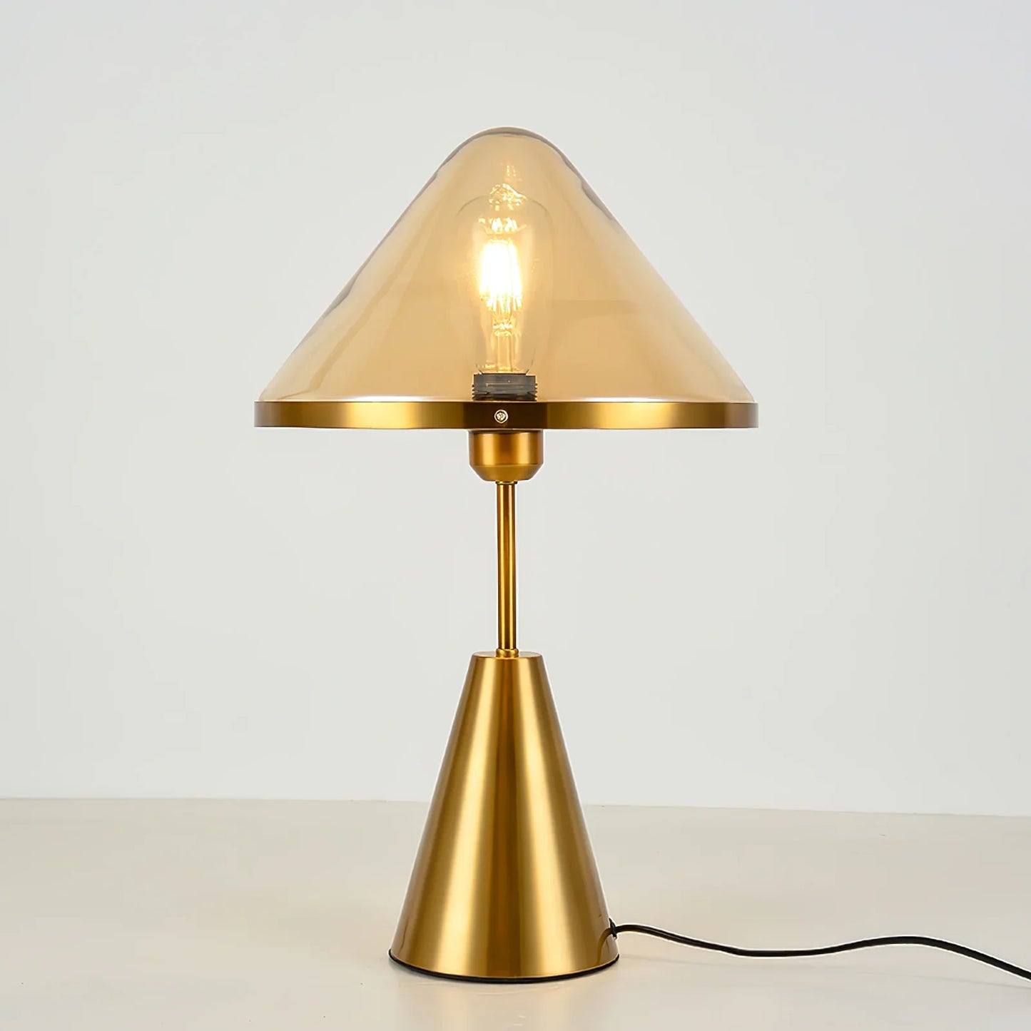 Pilz-tischlampe