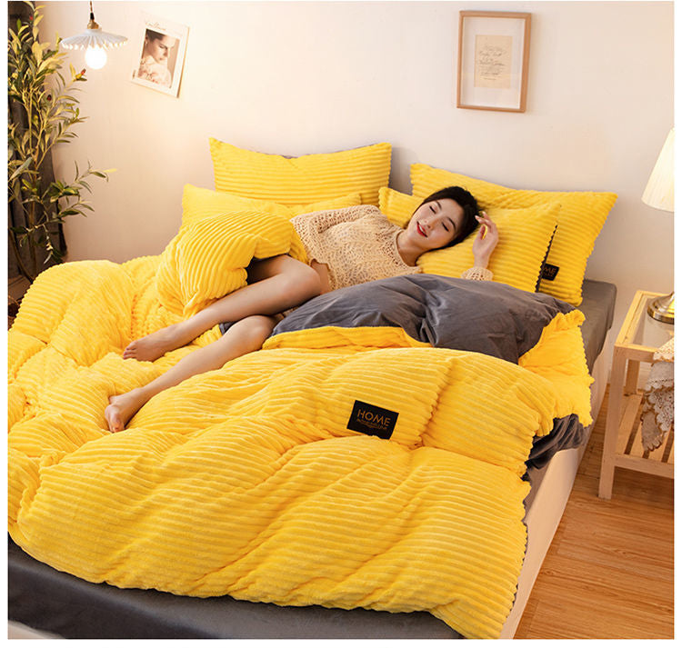 Plushwarm | weicher plüsch bettbezug für den winter
