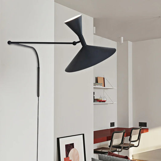 Pureflex -nordic swing wandleuchte