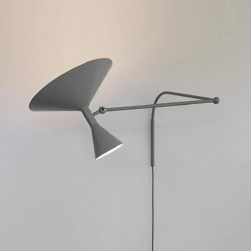 Pureflex -nordic swing wandleuchte
