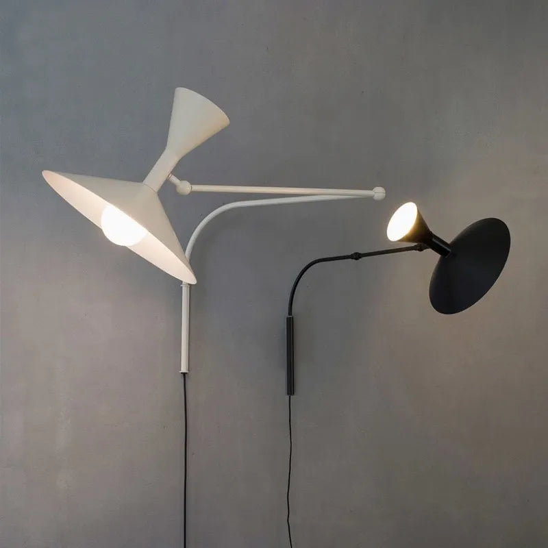 Pureflex -nordic swing wandleuchte