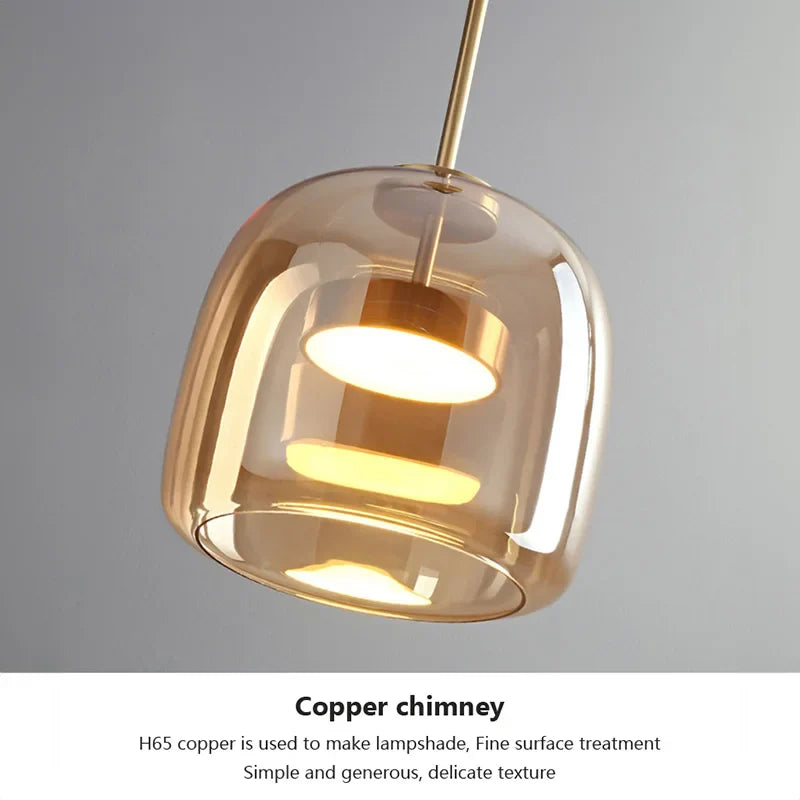 Clearaura - minimalistische glaslampe