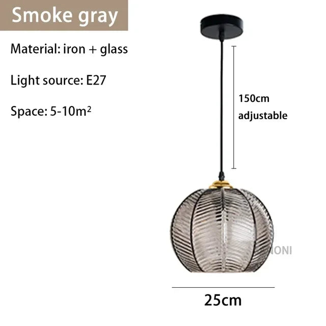 GlassSculpt - glas kronleuchter lampe