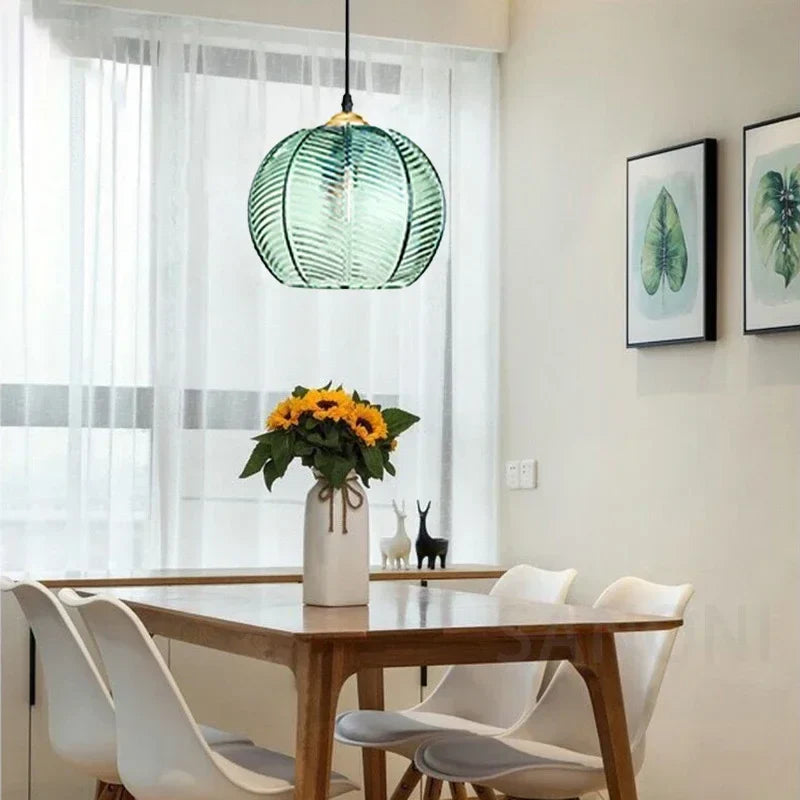 GlassSculpt - glas kronleuchter lampe