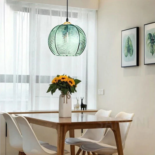 GlassSculpt - glas kronleuchter lampe