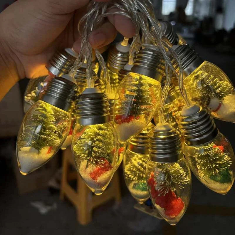Weihnachtliche lichterkette