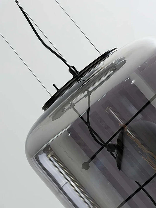 Plot glas pendelleuchte