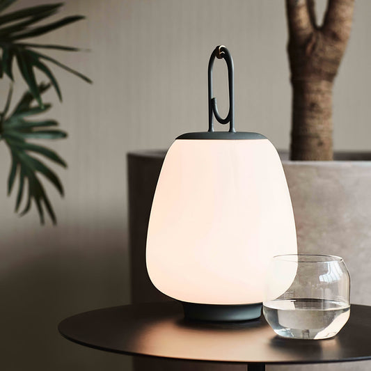Tragbare laterne eingebaute batterie tischlampe