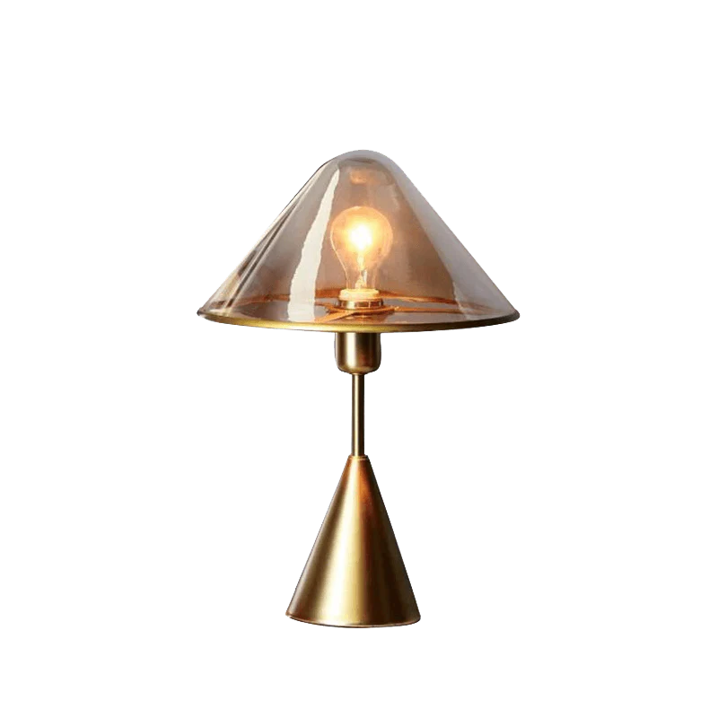 Pilz-tischlampe