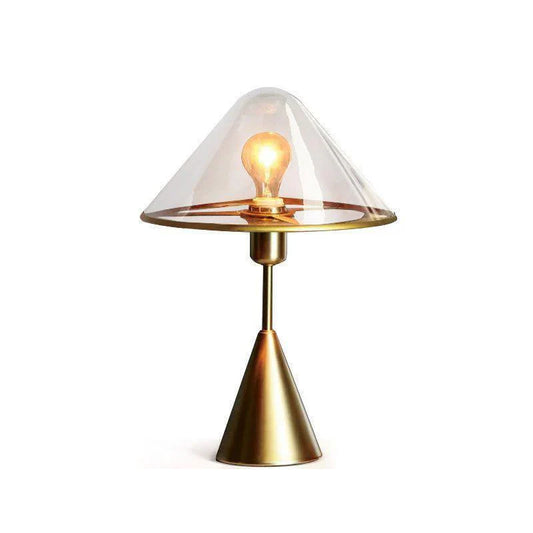 Pilz-tischlampe