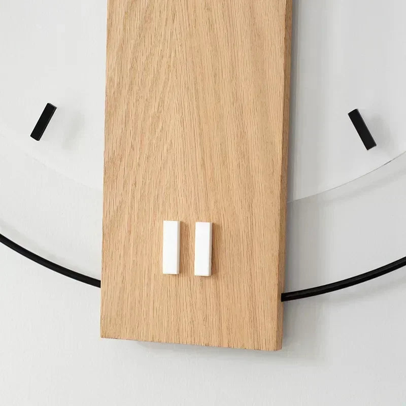 Silentoak | stille wanduhr aus holz