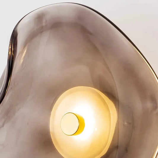 LED glas wandleuchte