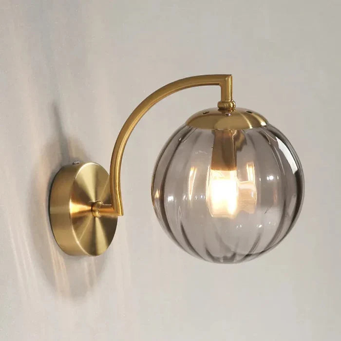 Glaslamp - led-wandleuchte
