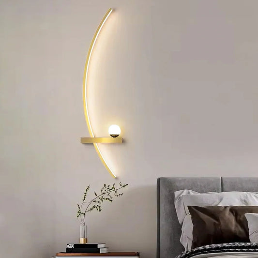 StripeGlow | moderne led-wandleuchten für stilvolle räume