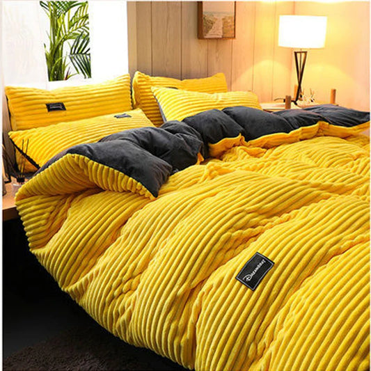 Plushwarm | weicher plüsch bettbezug für den winter