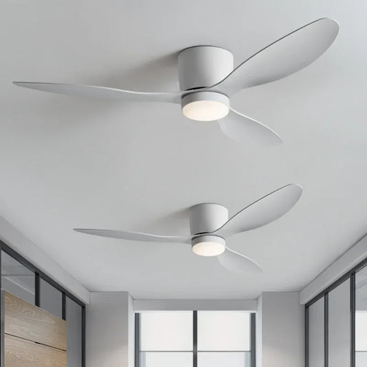 AirGlow | minimalistischer LED deckenventilator