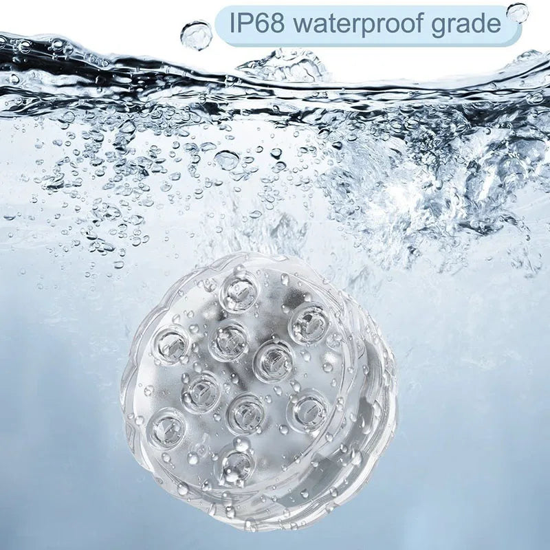 Unterwasser-poolbeleuchtung mit 10 LEDs
