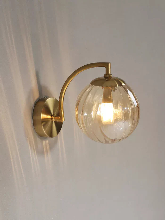 Glaslamp - led-wandleuchte
