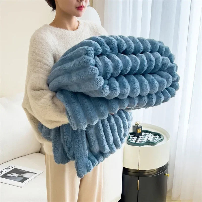 Bunnyvelvet | kuschelige fleece-decke