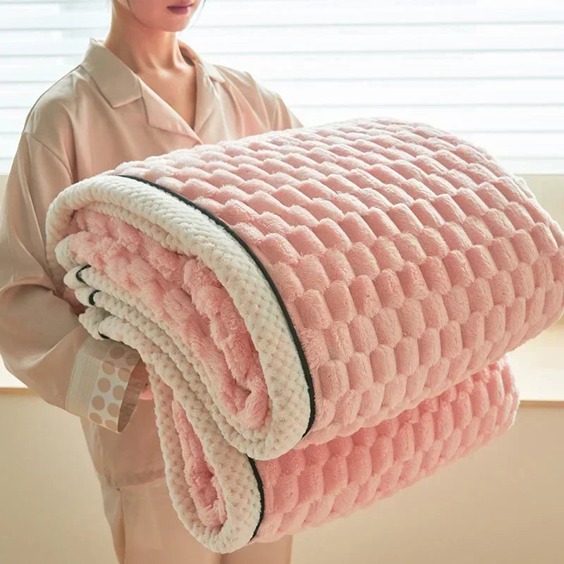 TurtleVelvet | herbstliche flanell-decke