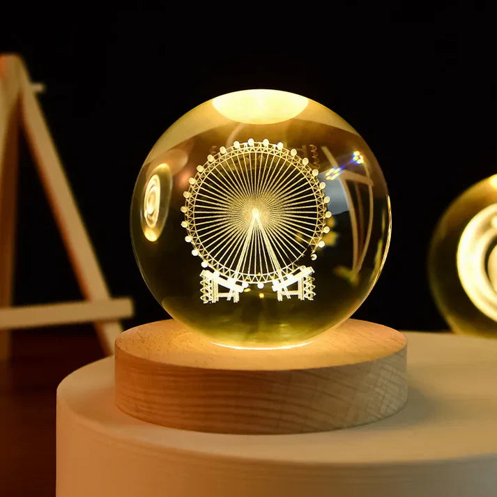 Leuchtende 3d-kristall-nachtlichter – einzigartige geschenke für alle anlässe