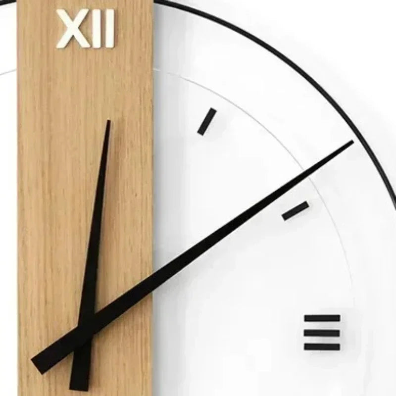 Silentoak | stille wanduhr aus holz