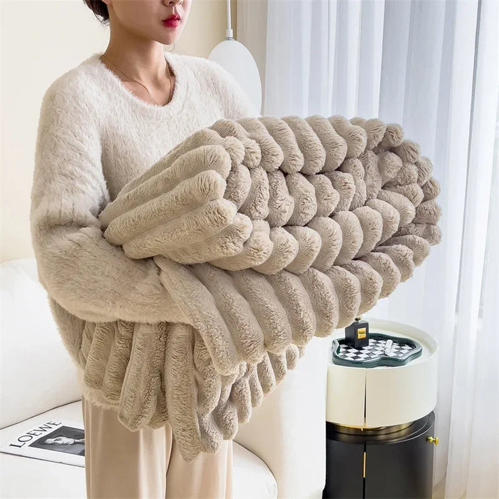 Bunnyvelvet | kuschelige fleece-decke