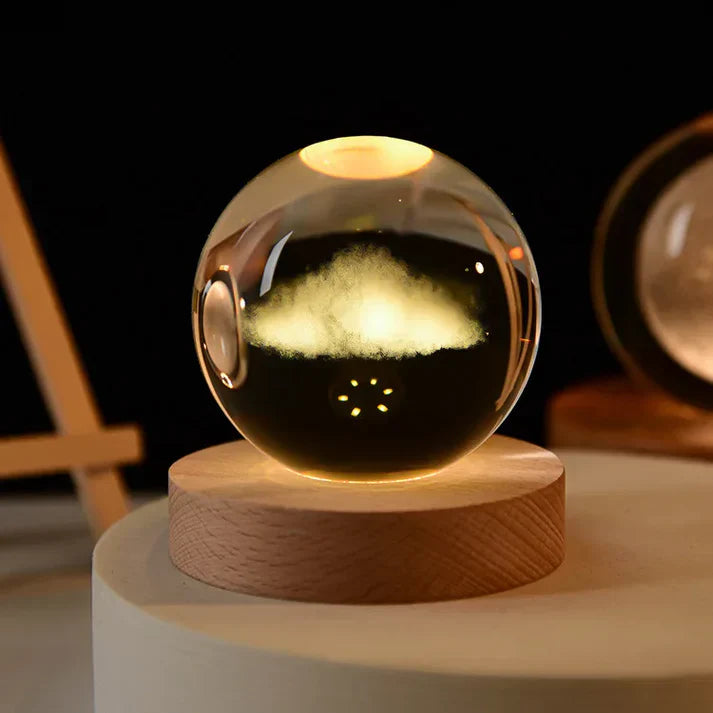 Leuchtende 3d-kristall-nachtlichter – einzigartige geschenke für alle anlässe