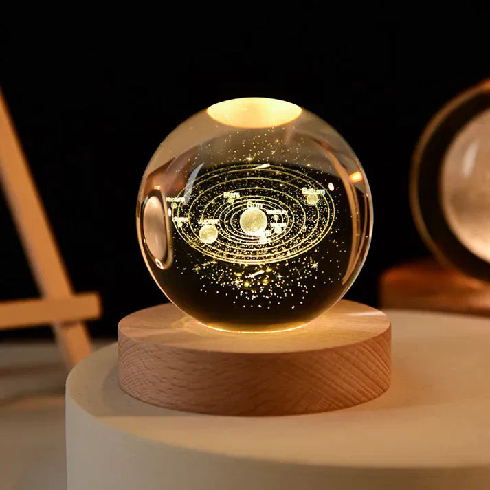 Leuchtende 3d-kristall-nachtlichter – einzigartige geschenke für alle anlässe
