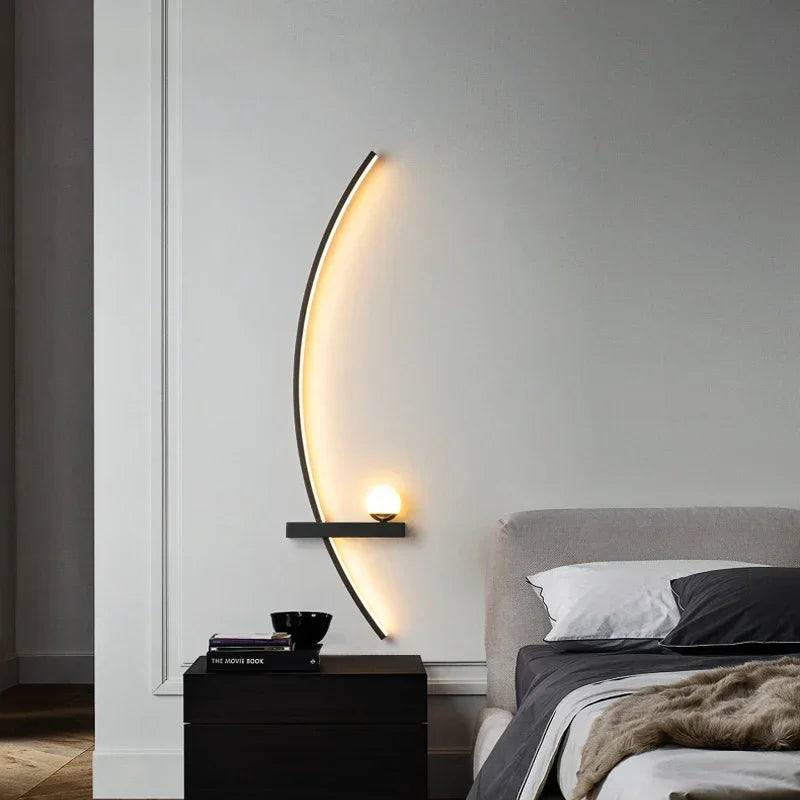 StripeGlow | moderne led-wandleuchten für stilvolle räume