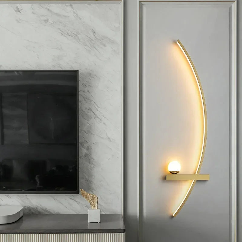 StripeGlow | moderne led-wandleuchten für stilvolle räume