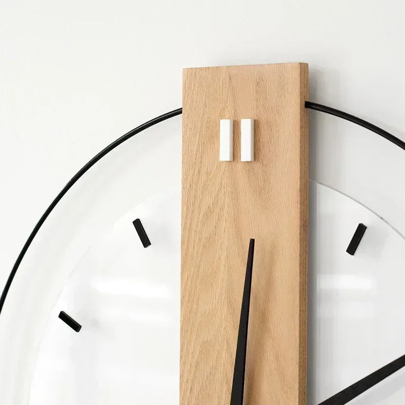Silentoak | stille wanduhr aus holz