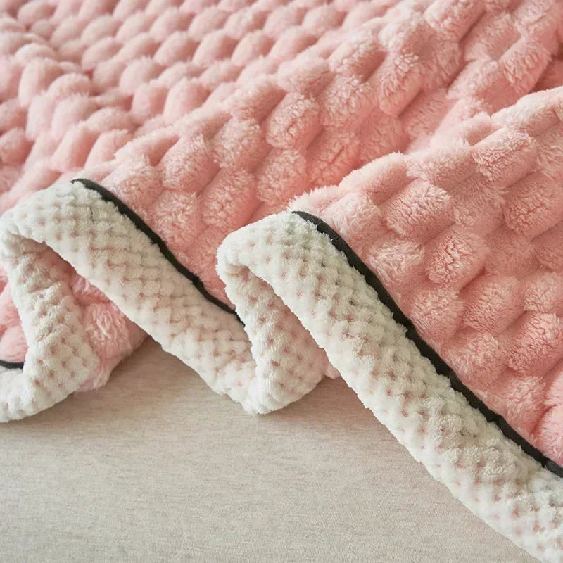 TurtleVelvet | herbstliche flanell-decke