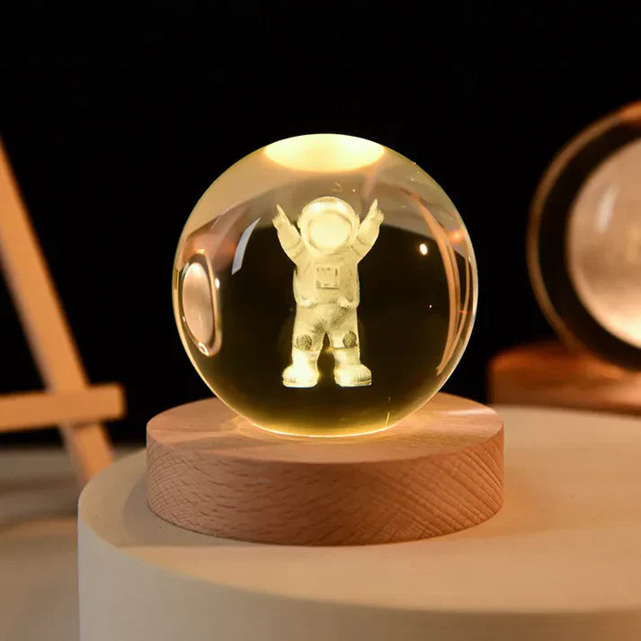Leuchtende 3d-kristall-nachtlichter – einzigartige geschenke für alle anlässe