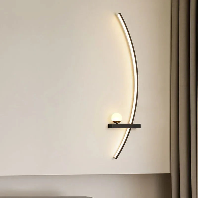 StripeGlow | moderne led-wandleuchten für stilvolle räume