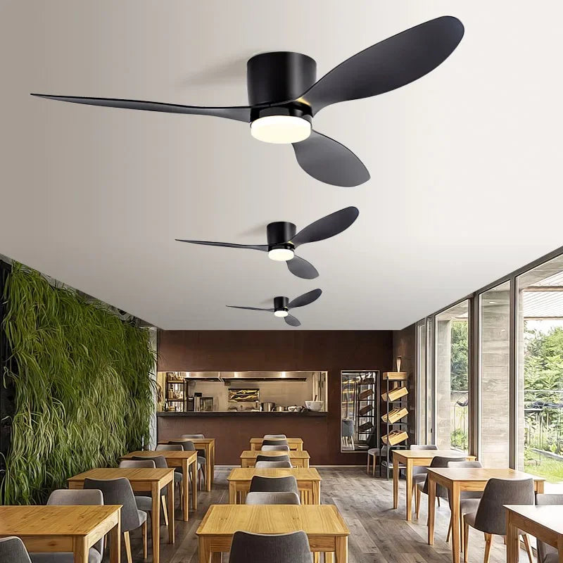 AirGlow | minimalistischer LED deckenventilator