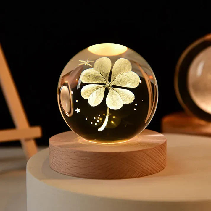 Leuchtende 3d-kristall-nachtlichter – einzigartige geschenke für alle anlässe