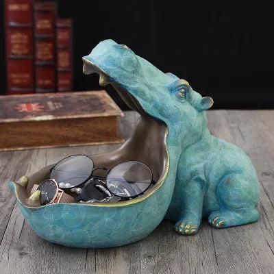 Hippohaven - nilpferd-figurendekoration