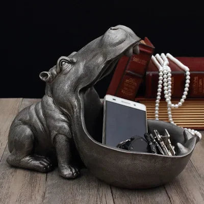 Hippohaven - nilpferd-figurendekoration