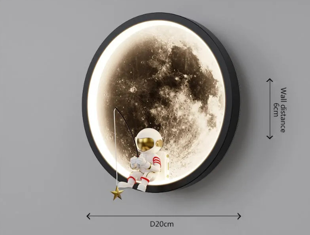 Moonbeam - led-mond-wandleuchte