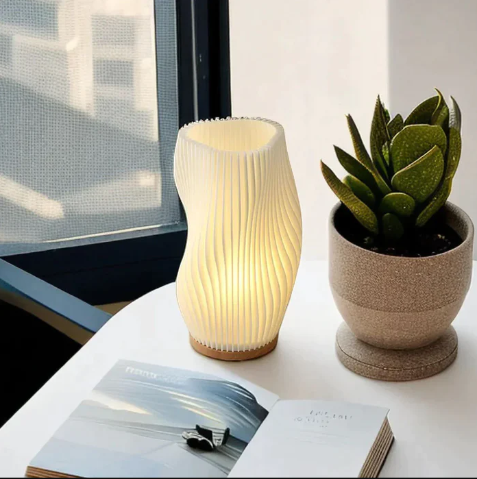 Serene wavecrest lampe