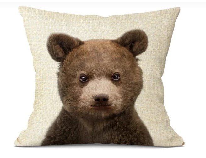 BeastiesCushion | niedliche kissenbezüge mit baby-tiermotiven