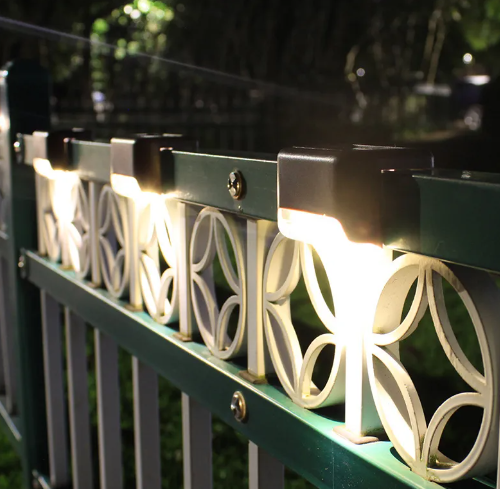 Led-wandleuchte für den garten
