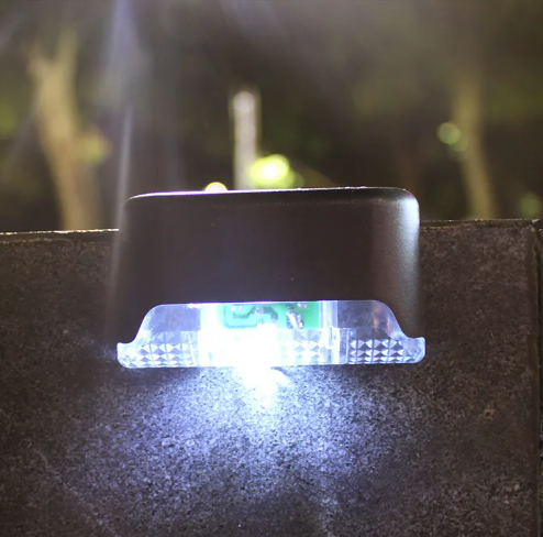 Led-wandleuchte für den garten