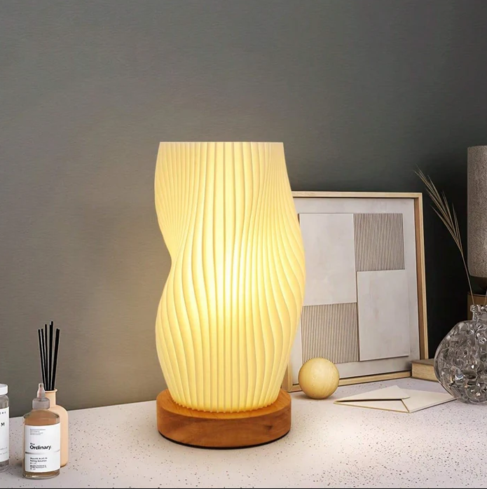 Serene wavecrest lampe