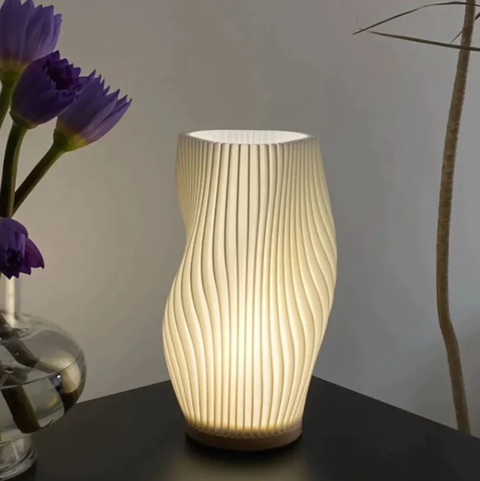 Serene wavecrest lampe