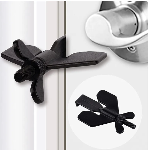 Tragbarer türstopper für reisen und zuhause