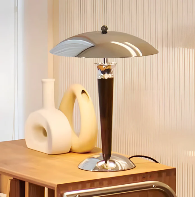 Paquebot - vintage pilz-tischlampe mit 3-stufen-dimmung