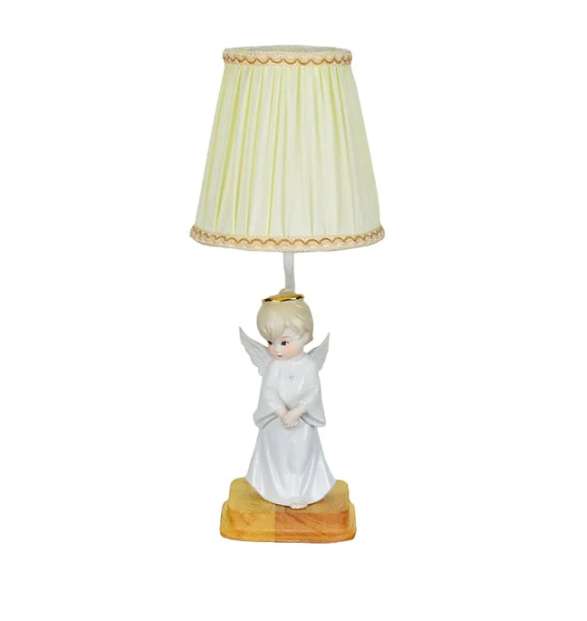 GlowAngel - nachttischlampe mit engelsdekor