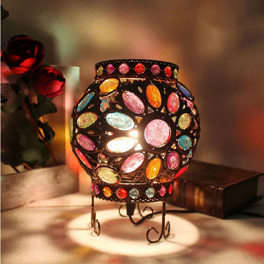 Beadlight - nachttischlampe mit acrylkugeln